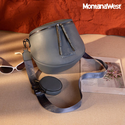 Montana West Large Crossbody Bags for Women Bum Bag Sling Purse with Adjustable Strap