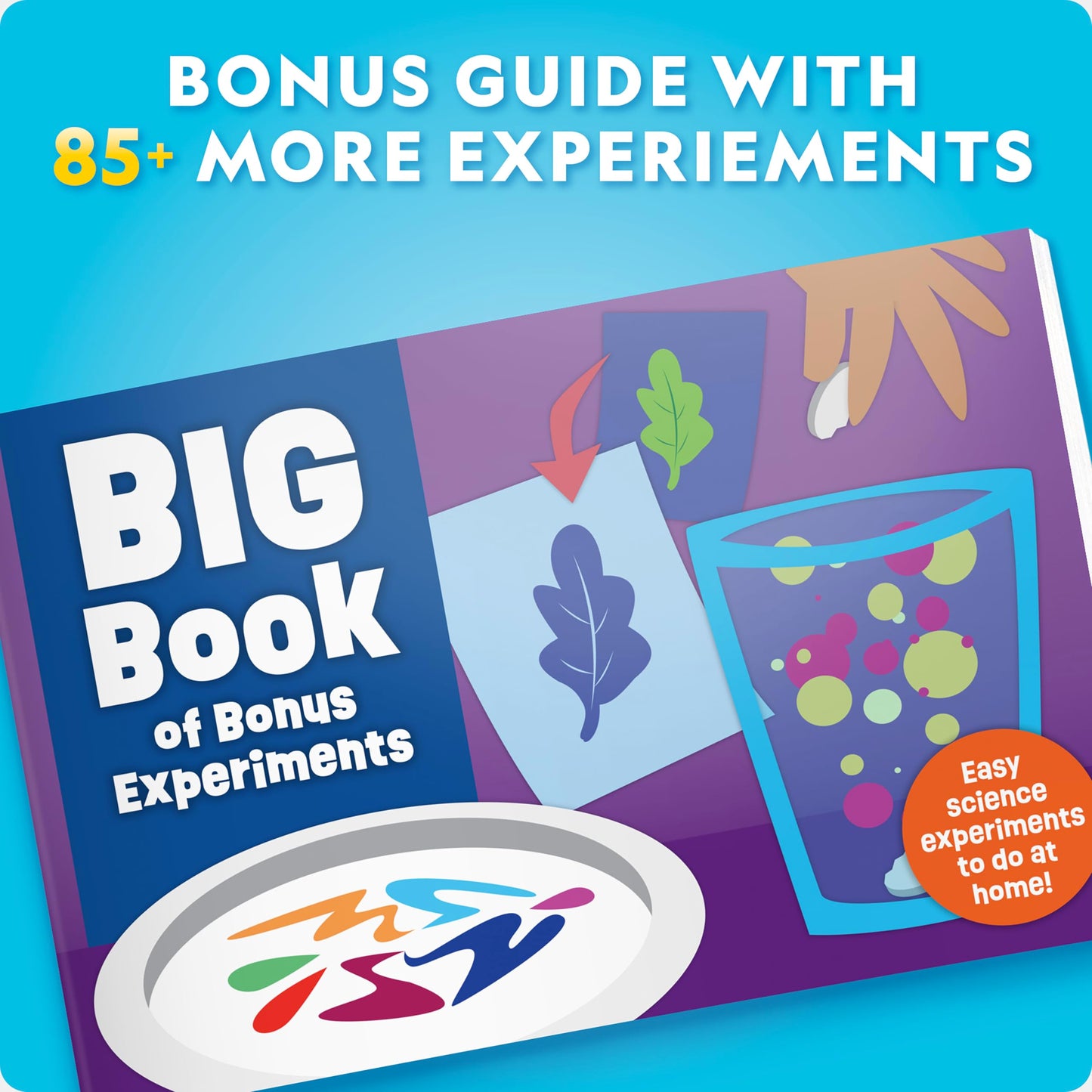 NATIONAL GEOGRAPHIC Amazing Chemistry Set - Chemistry Kit with 100+ Science Experiments Including Crystal Growing and Reactions, Science Kit for Kids, STEM Gift for Boys and Girls (Amazon Exclusive)