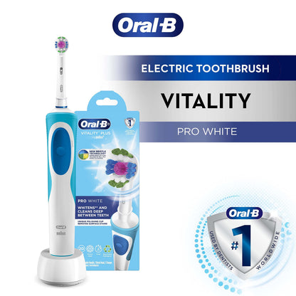 Oral-B Vitality Plus Pro White Electric Toothbrush