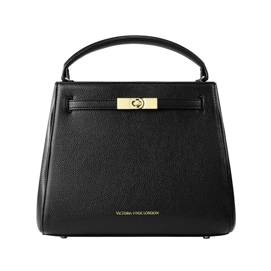 VICTORIA HYDE Handbags for Women, Women's Satchel Handbags (Black)
