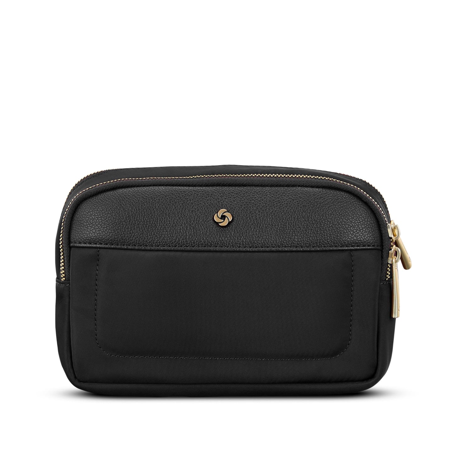 Samsonite Mobile Solution 2 Crossbody Sling Bag, Multi-Way Waist & Fanny Pack with RFID-Protected Front Pocket, Adjustable Strap, Interior Slip Pockets, Travel & Everyday Hands-Free Bag - Black