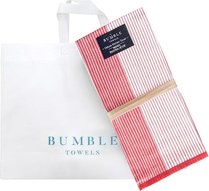 Premium Kitchen Towels | Large Cotton Dish Towels | Flat & Terry Highly