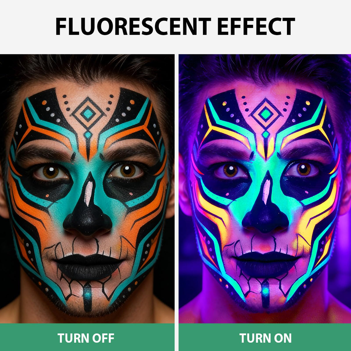 12W LED Black Light Outdoor UV Spotlight, IP65 Waterproof Blacklight Spot Lights, 385-400nm, Plug-in Landscape Lighting with US Plug for Glow Party Body Paint Fluorescent Poster Neon Decor (2 Pack)