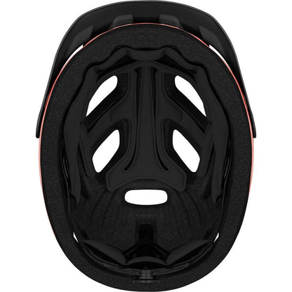 Retrospec Lennon Bike Helmet with LED Safety Light Adjustable Dial & Removable Visor - Adjustable Bicycle Helmet for Adult Men & Women - Matte Melon One Size