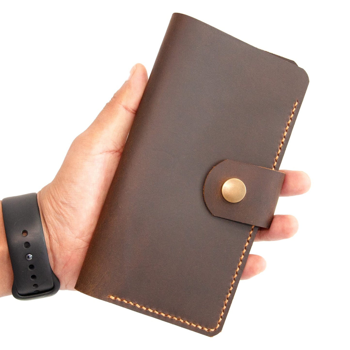 Turbosnail Personalized Checkbook Cover, Leather Checkbook, Checkbook Wallet And Holder, Checkbook Case, Custom Checkbook, Custom Checkbook Covers, Gift For Him,Customized Gifts