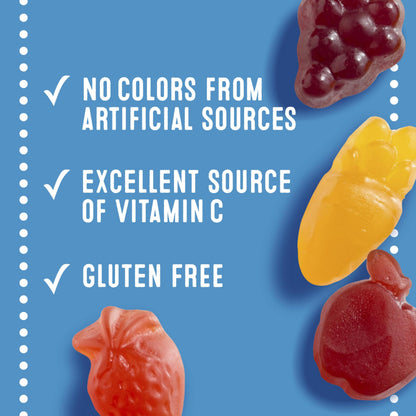 Mott's Fruit Flavored Snacks, Assorted Fruit, Gluten Free Snack, Family Pack, 40 Ct, 32 oz