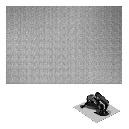 Wiojtry Double Non-Slip Workout Mat for Ellipse Leg Exerciser, Ellipse Machine Mat, Exercise Mat for Under Desk Ellipticals, Suitable for Electric Seated Foot Pedal Exerciser