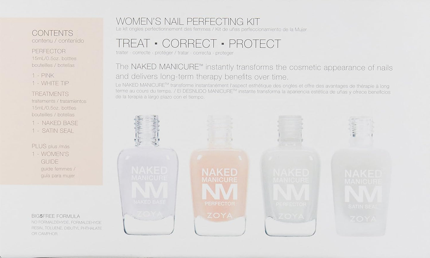 ZOYA Women's Starter Manicure Kit, 0.5 fl. oz.