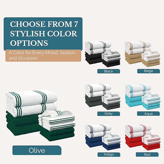 Casa Platino Kitchen Towel and Hand Towels