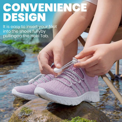 SEEKWAY Hiking Water Shoes for Kids and Toddler - Quick Dry Aqua Shoes and Barefoot for Surf Swim Beach Pool Kayak Sport Accessories, Camping Essentials Non-Slip for Boys Girls Sizes
