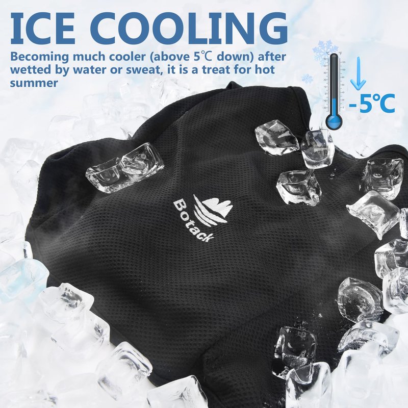 Botack Skull Balaclava Face Mask Sun UV Protection Breathable Full Head Mask for Men Women Skiing Cycling