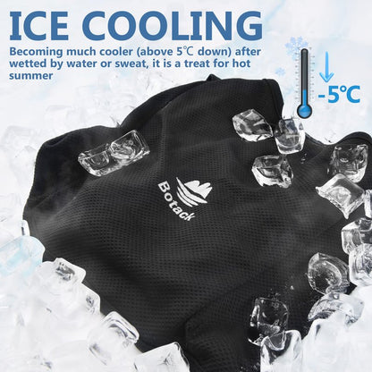 Botack Skull Balaclava Face Mask Sun UV Protection Breathable Full Head Mask for Men Women Skiing Cycling