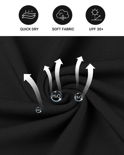 Roadbox Workout Sleeveless Shirts for Men Athletic Gym Basketball Quick Dry Muscle Tank Tops Black