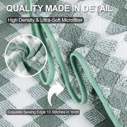 Hand Towels Set 2 Pack-16“x31” Ultra Soft Microfibers Bathroom Towel Set Highly