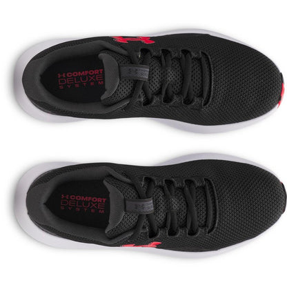 Under Armour Men's Charged Surge 4, (005) Black/Anthracite/Racer Red, 9, US