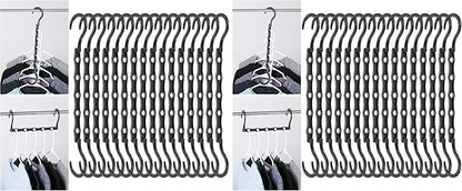 Mr. Pen- Space Saving Hangers for Clothes, Plastic Multi Clothes Hangers Space