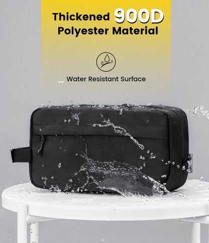 Vorspack Travel Toiletry Bag for Men - Hanging Toiletries Bag Water Resistant Dopp Kit Travel Bag for Toiletries Accessories