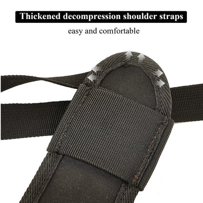 TOPARCHERY Padded Compound Bow Sling Strap, Quick Release Detachable Adjustable Nylon Bow Sling for Hunting Archery, Compound Bow Shoulder Strap