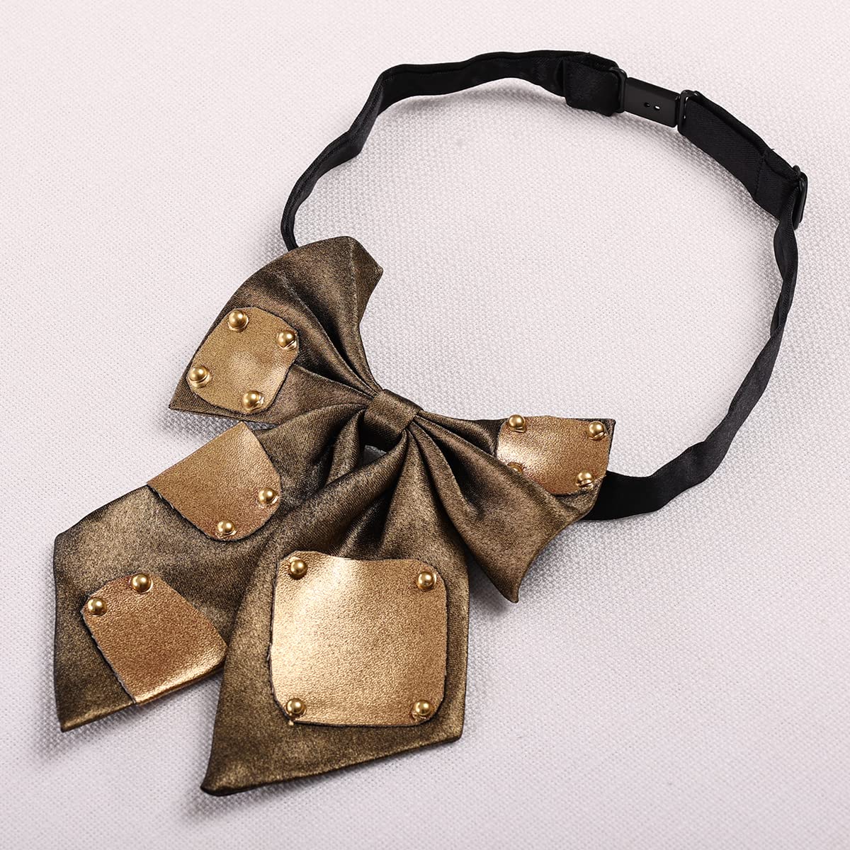 FAD-4U Steampunk Vintage Bow Tie Handmade for Men Gothic Costume Accessory