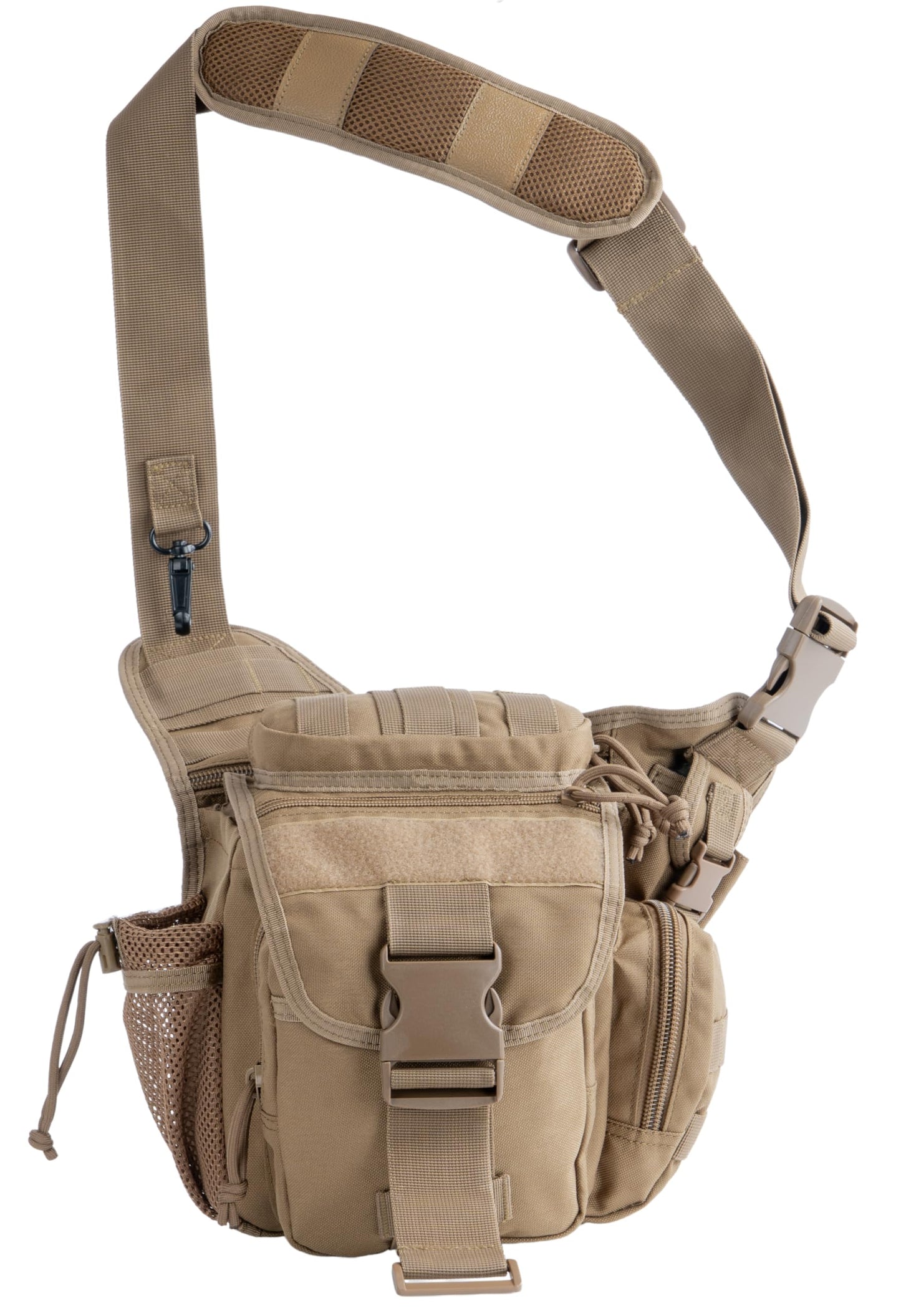 XMILPAX Tactical Sling Bag EDC Crossbody Pack Single Shoulder Backpack Messenger Bag for Outdoor & Urban Use 5L