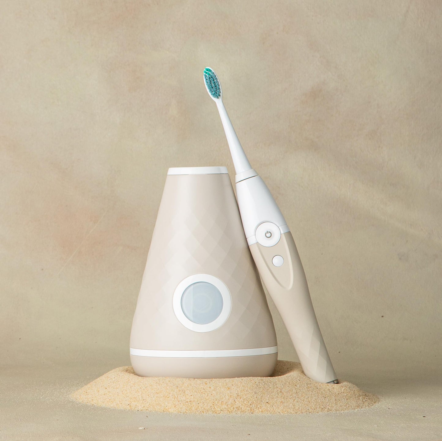 Tao Clean UV Sanitizing Sonic Toothbrush and Cleaning Station, Electric Toothbrush, Dual Speed Setting, White