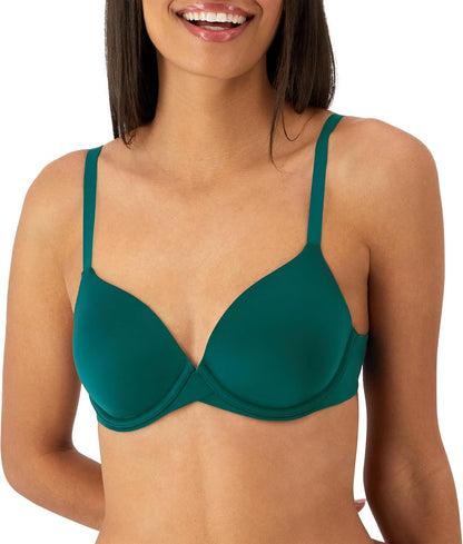 Maidenform Underwire, One Fab Fit Demi T-Shirt, Convertible Bras for Women