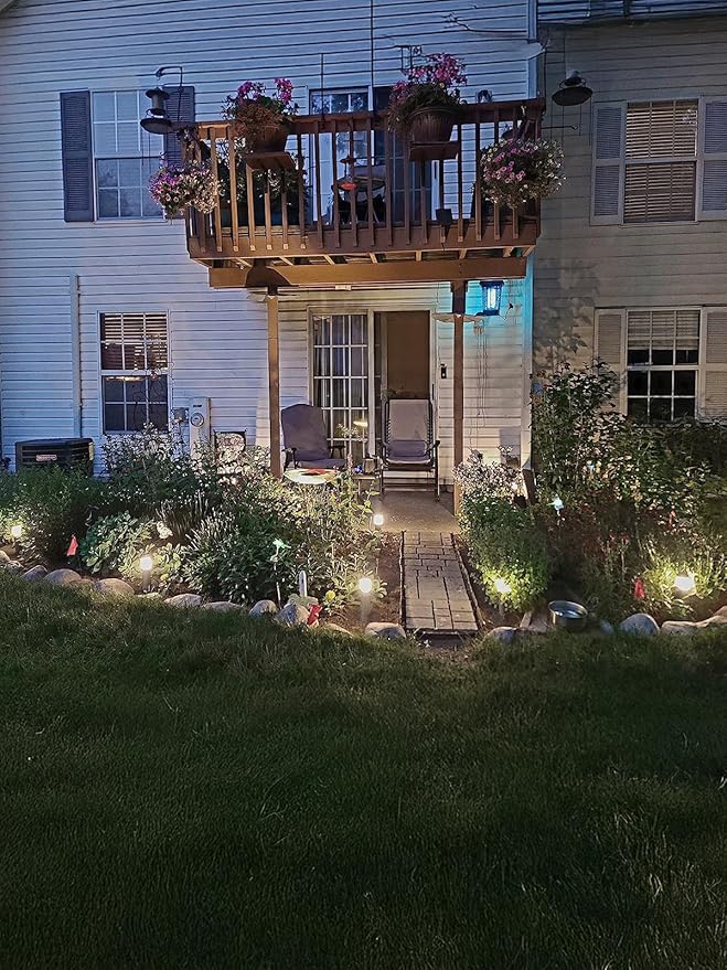 LEONLITE 12-Pack Low Voltage Landscape Pathway Lights 3W Landscape Lighting 12-24V LED Bollard Path Lights Wired CRI 90+ Aluminum Pathway Lighting for Walkway Yard Garden, ETL Listed, 4000K Cool White