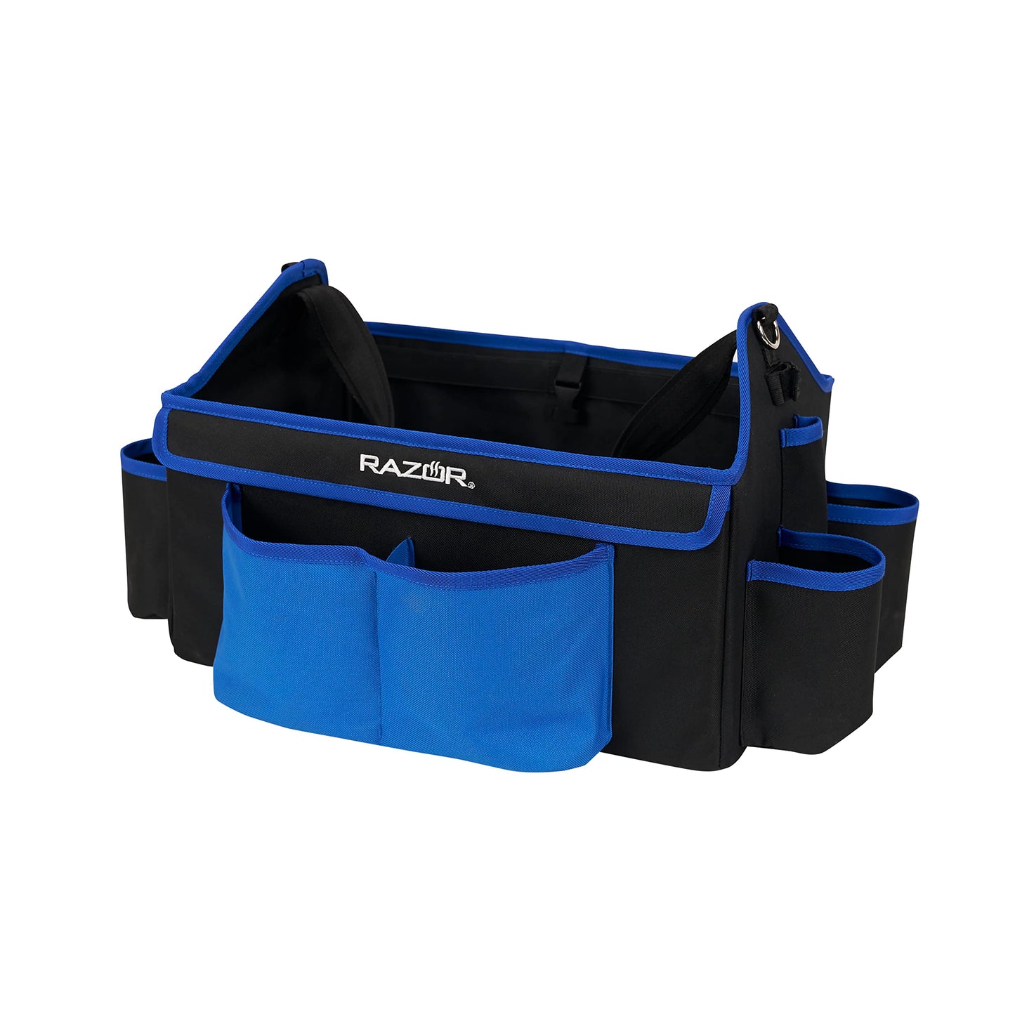 Mr. Bar-B-Q RAZOR Heavy-Duty BBQ Grill Tool Caddy and Griddle Accessory Organizer
