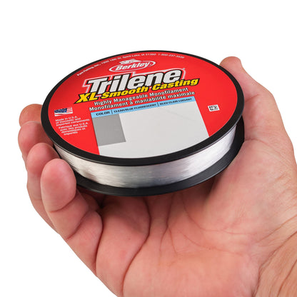 Berkley Trilene® XL®, Fluorescent Clear/Blue, 20lb | 9kg, 270yd | 246m Monofilament Fishing Line, Suitable for Freshwater Environments