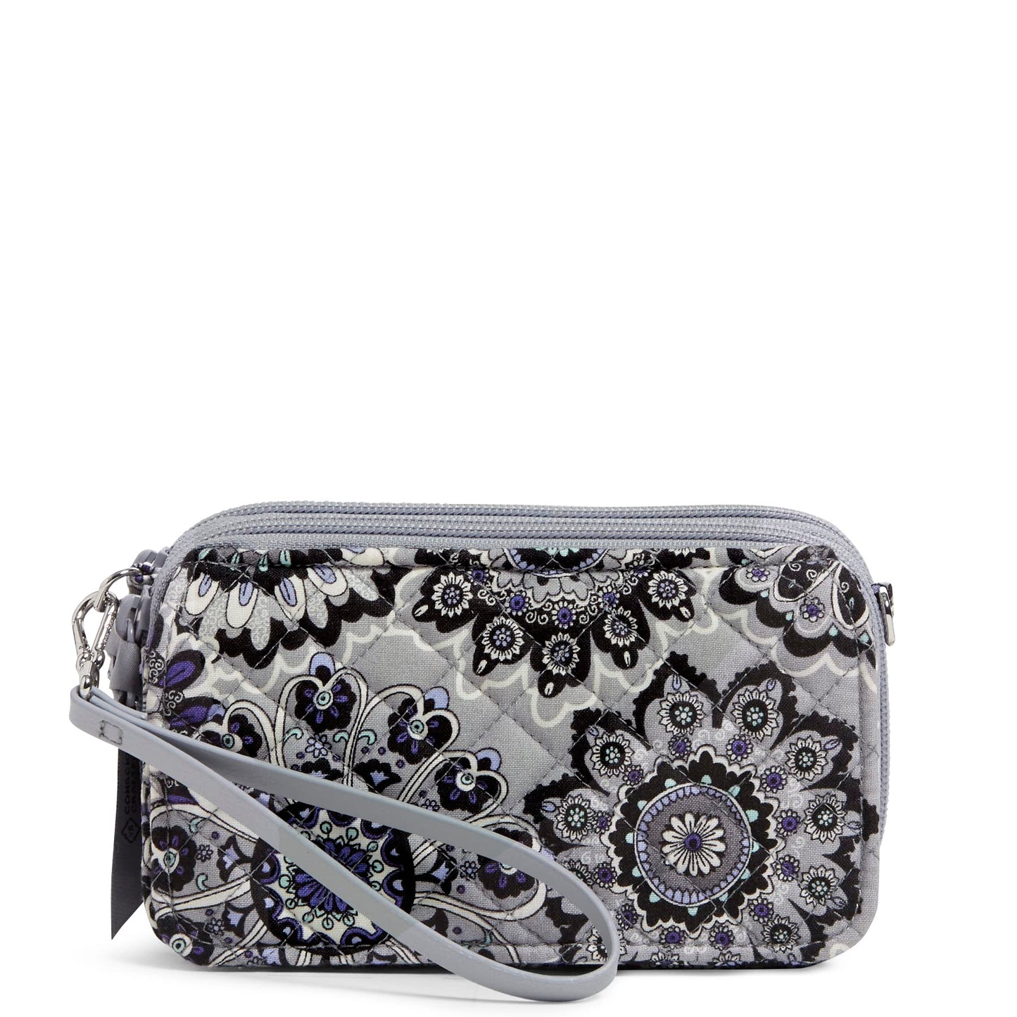 Vera Bradley Cotton All in One Crossbody Purse with RFID Protection