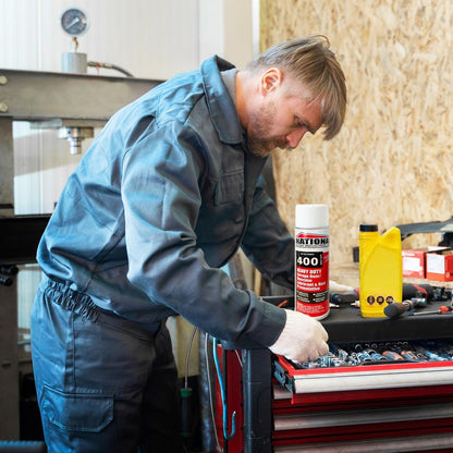 400-HD Heavy-Duty Garage Door Lubricant Spray – Rust Preventative with Long-Lasting Hinge & Track Protection