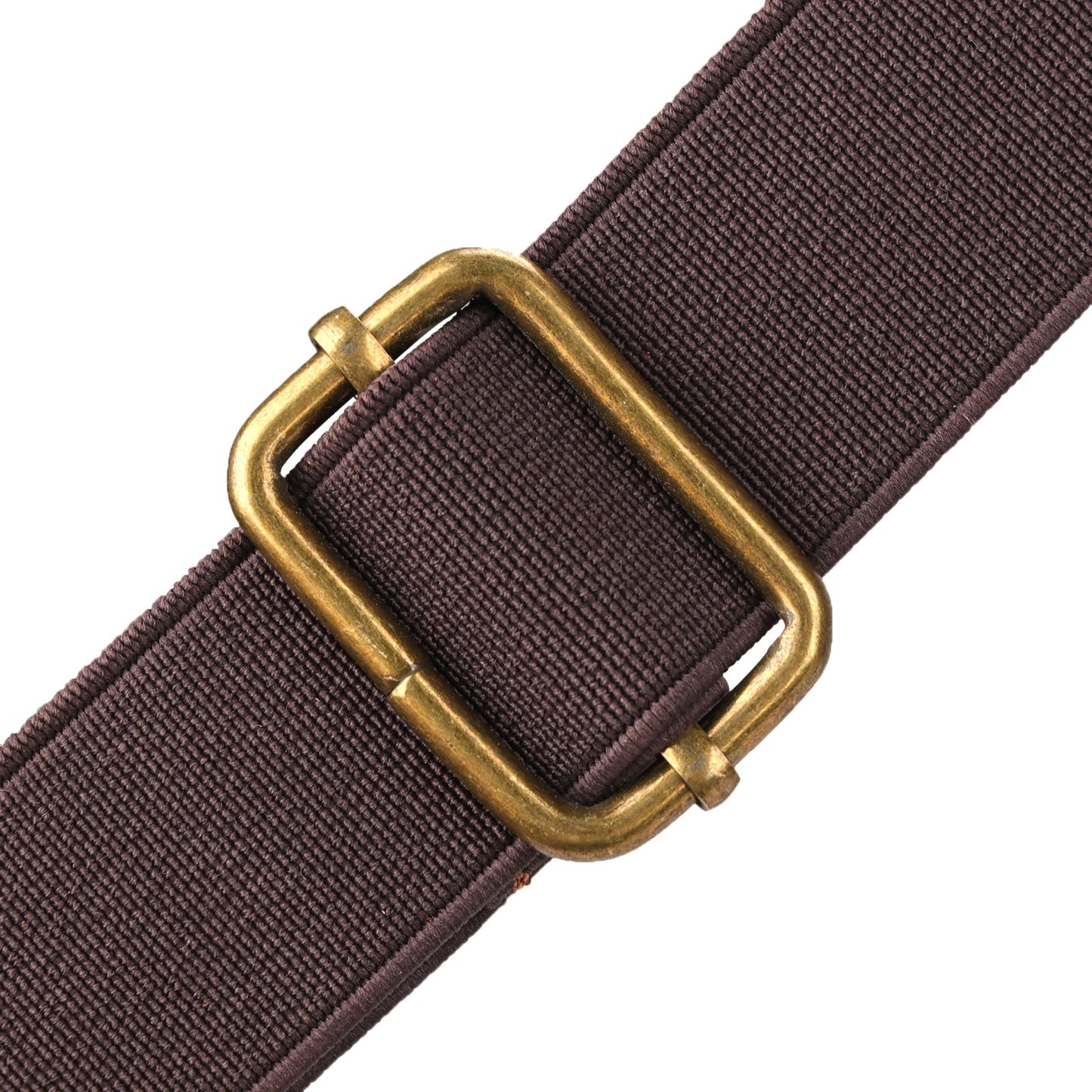 Tourbon Genuine Leather Suspenders for Men Heavy Duty Y Back Design Adjustable Straps with 3 Metal Snap Hooks, Brown