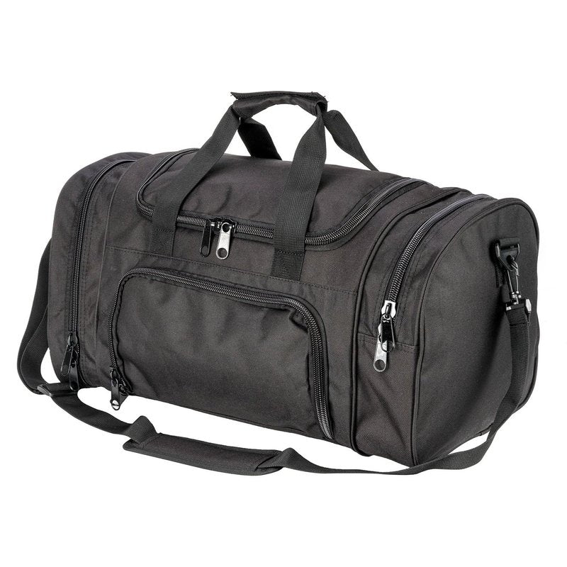 Miramrax Gym Bag Duffle Bags for Men Women with Shoes Compartment Sport Weekend Travel Overnight Carry On Bag for Tactical Military Travel Work Out Bags (Black)