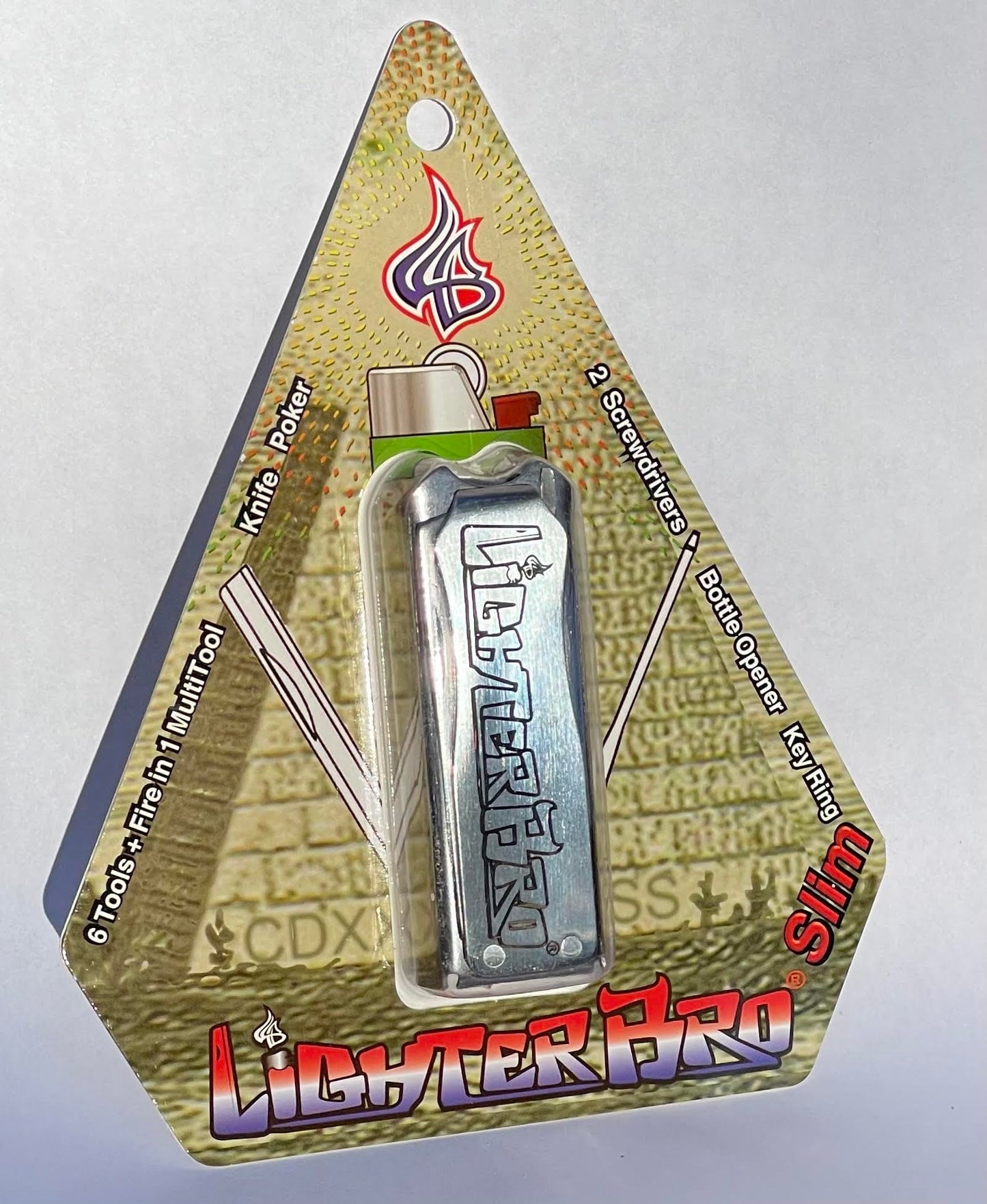LighterBro Slim Multitool Lighter Sleeve
