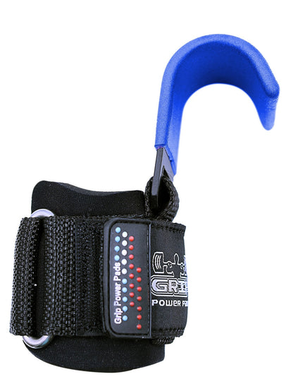Weight Lifting Hooks Heavy Duty Lifting Wrist Straps Pull Ups Deadlift Straps Power Lifting Grips Padded Workout Straps for Weightlifting Gym Gloves for Men & Women Premium Workout Equipment
