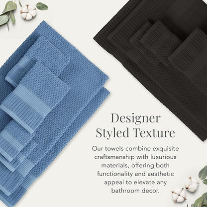 NY Loft 100% Cotton 2 Pack Bath Sheet Towel Set | Extra Large Oversize Bath
