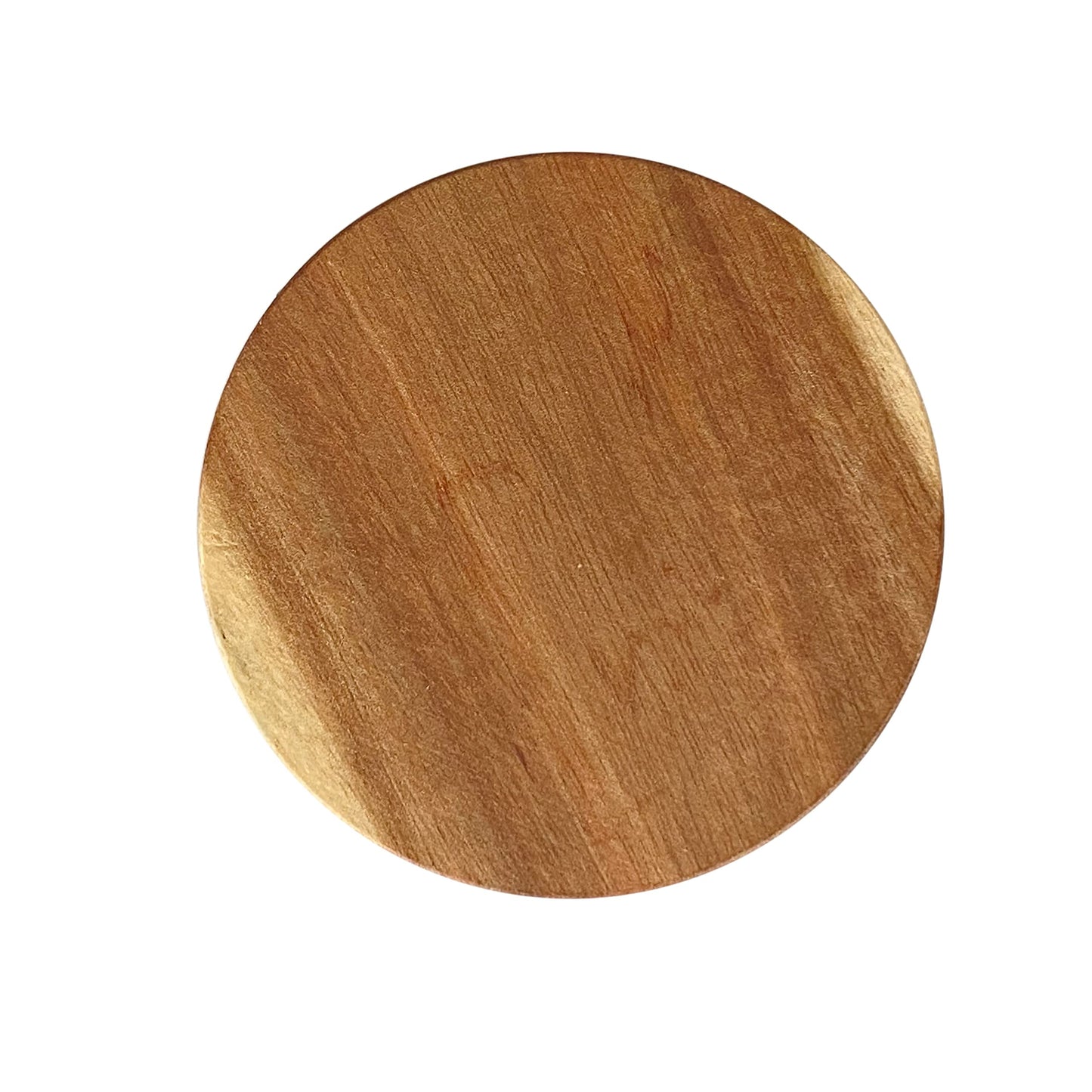 12 Pack Acacia Wood Drink Coasters, 3.74 Inch Round Wooden Cup Coasters