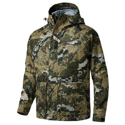 BASSDASH Walker-LW Breathable Waterproof Fishing Hunting Wading Jackets with Silent Outer Fabric for Men Women in 7 Sizes