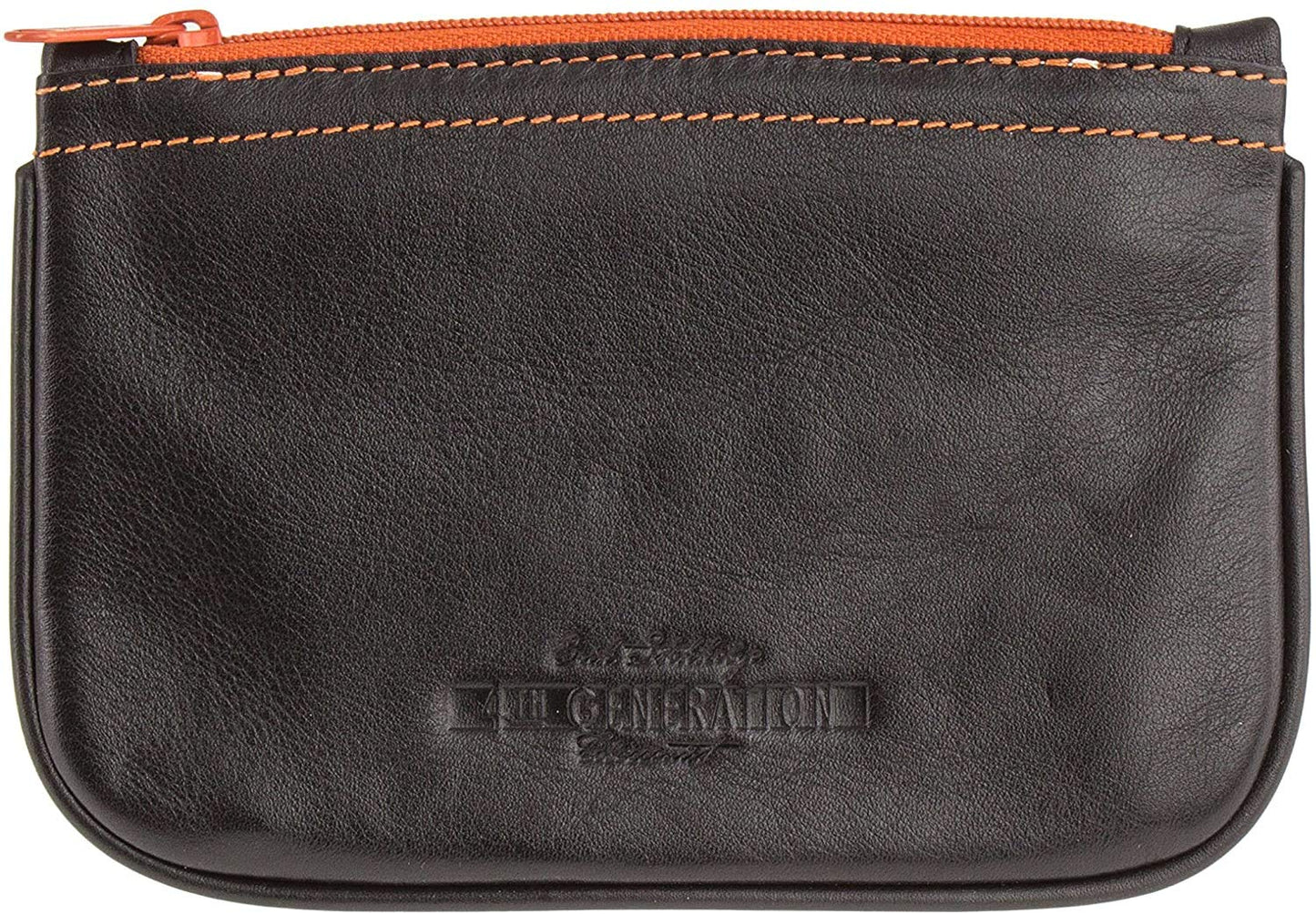 4th Generation Leather Pipe Tobacco Pouch ~ Choose Your Style (Zipper Kenzo Black)