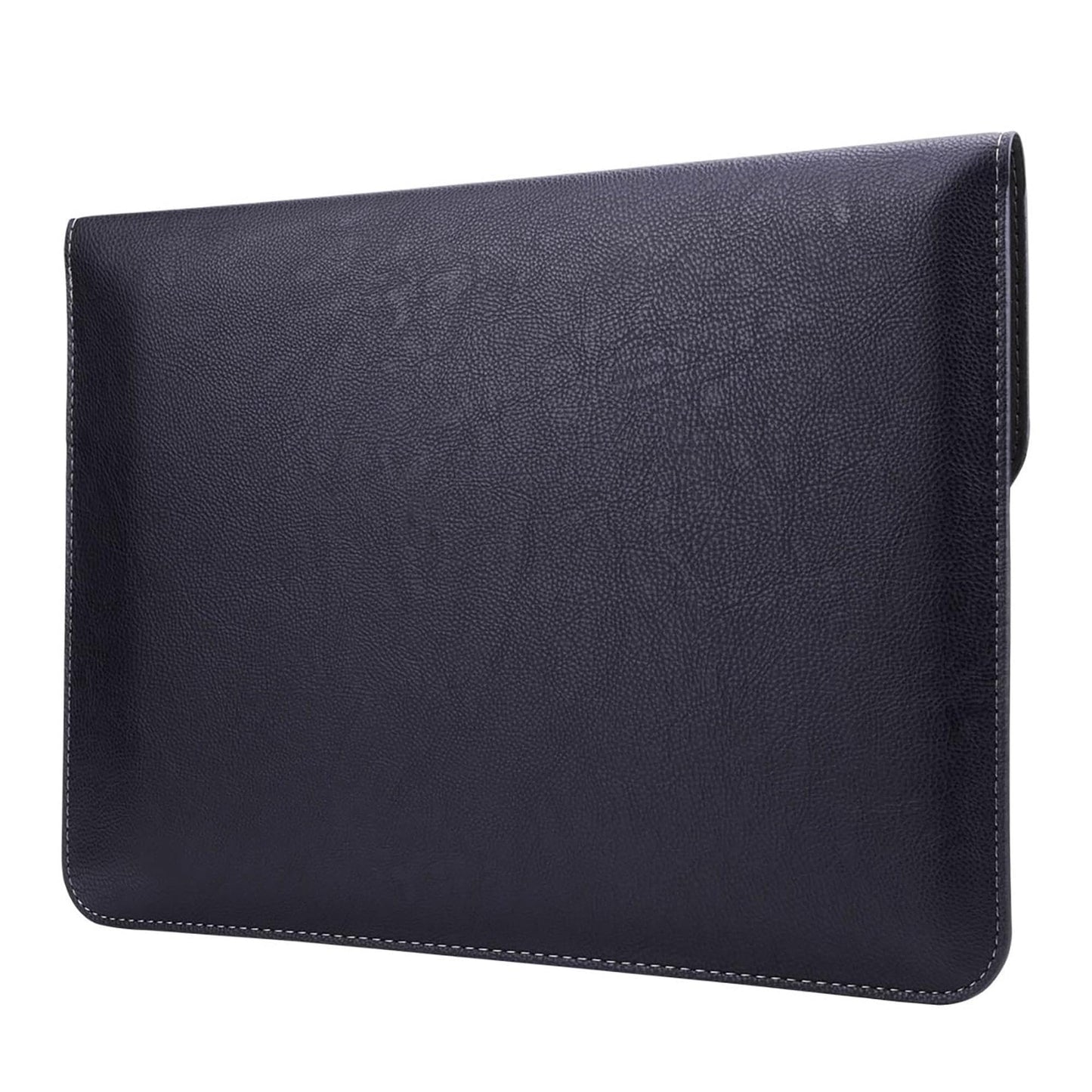 Megoo Protective Sleeve for Surface Laptop 7 15 Inch, / Surface Laptop Studio 14.4 Inch, Slim and Lightweight Leather protective Sleeve, Also Compatible for Microsoft Surface Book 13.5 Inch - Black