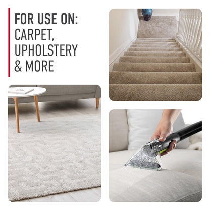 Hoover Renewal Carpet Cleaner Solution, 64 oz., Fresh Meadows Scent, Everyday Carpet Shampoo Solution, Removes Dirt and Grime from Carpet and Upholstery, Pair with Hoover Carpet Cleaner Machine