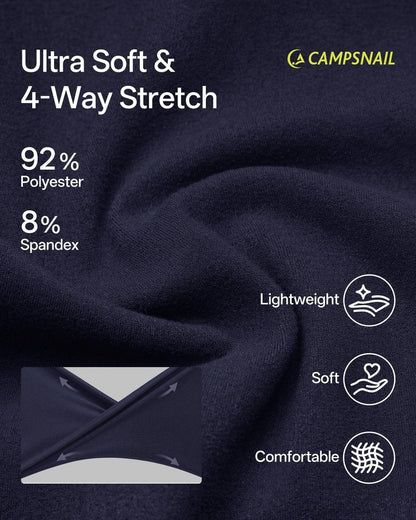 CAMPSNAIL Joggers for Women with Pockets - 27"/20" Womens Sweatpants Yoga Lounge Relaxed-fit Pants for Workout Running
