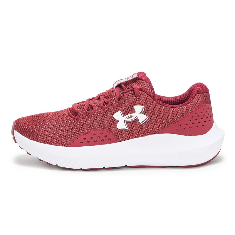 Under Armour Men's Charged Surge 4, (625) Cardinal/Cardinal/White, 4.5, US