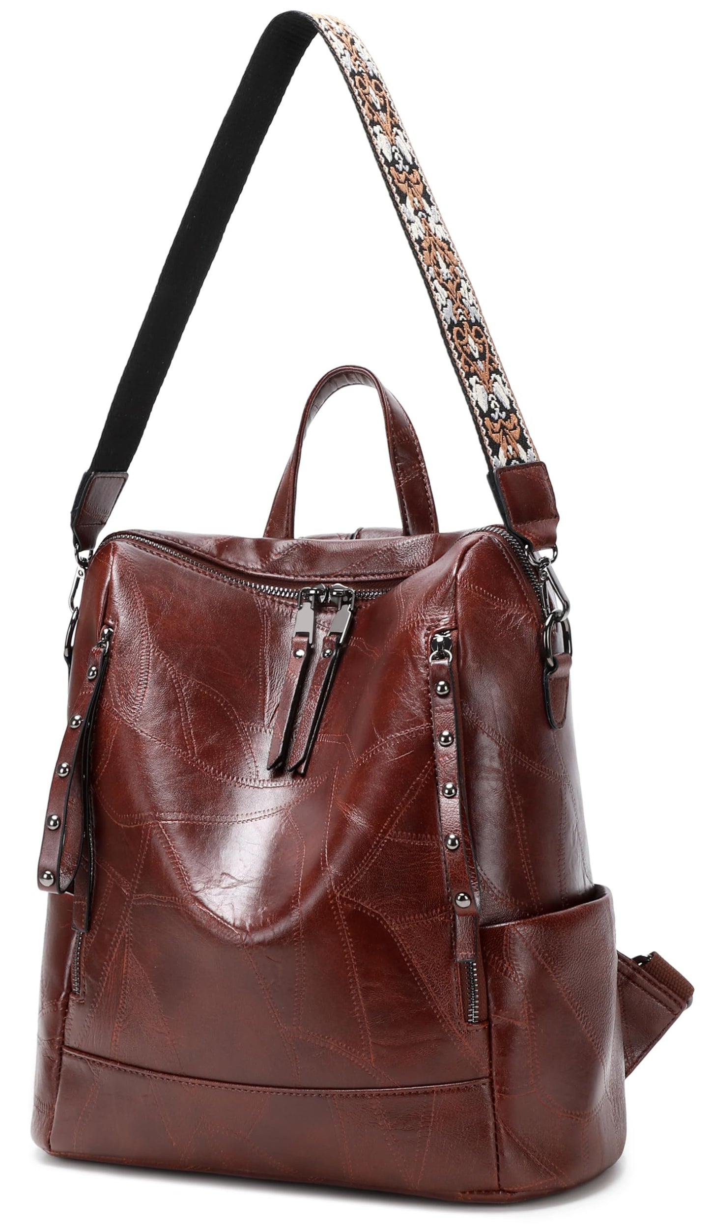 sqlp Fashion Backpack Purse for Women Vegan Leather Travel Back Pack Womens Designer Shoulder Bags