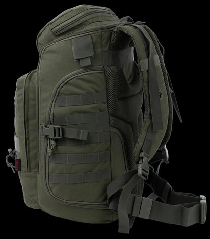 XMILPAX 35L Tactical Backpack Military Rucksack MOLLE Quick-Access Flap EDC Pack for Hiking Camping Travel Work Bugout Emergency