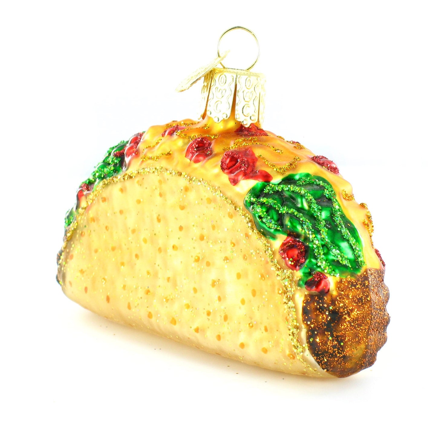 Old World Christmas Ornaments: Taco Glass Blown Ornaments for Christmas Tree (32084)