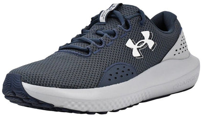 Under Armour Men's Charged Surge 4, (044) Downpour Gray/Mod Gray/White, 4, US