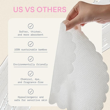 The Skinny Confidential Disposable Face Towels, 20% Polyester
