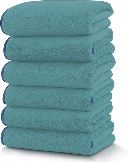 TENSTARS Silk Hemming Hand Towels