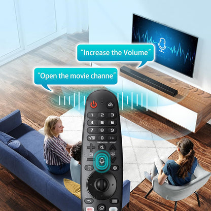 Replacement LG TV Remote Magic Remote Control AKB75855501 with Voice and Pointer Function, LG Smart TV Remotes AN-MR20GA MR19BA MR18BA MR650A OLED UHD QNED NanoCell